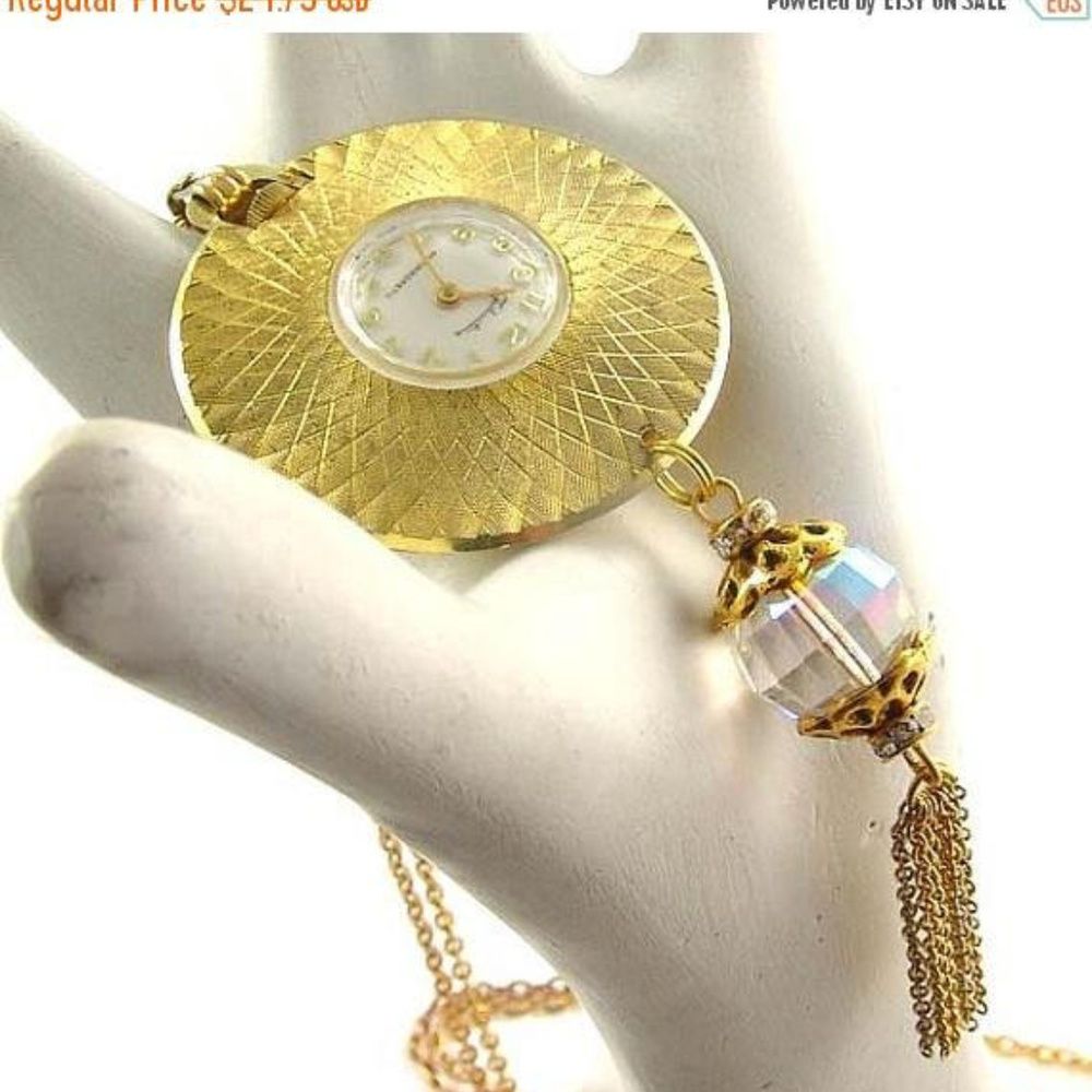 Vintage FASHIONTIME, pendant watch GP runs
